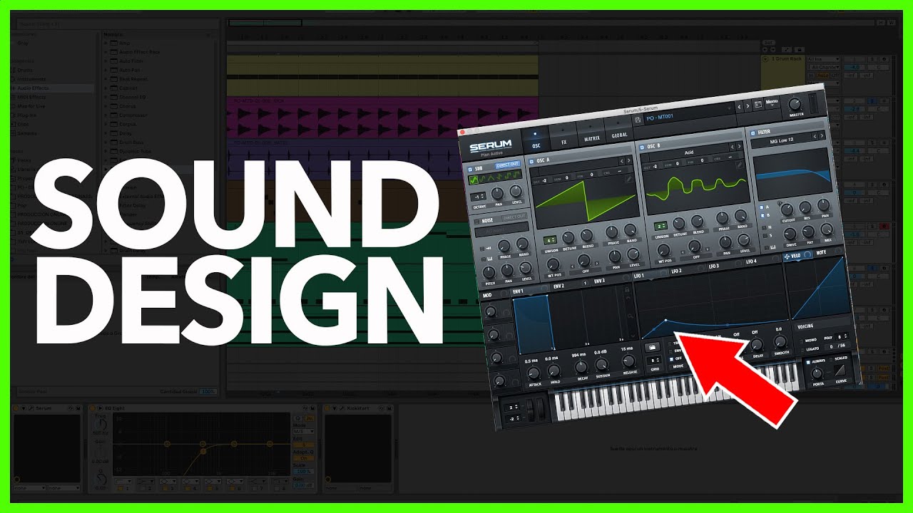 Cómo CREAR bajos MELODIC TECHNO con Serum | Tutorial de Síntesis