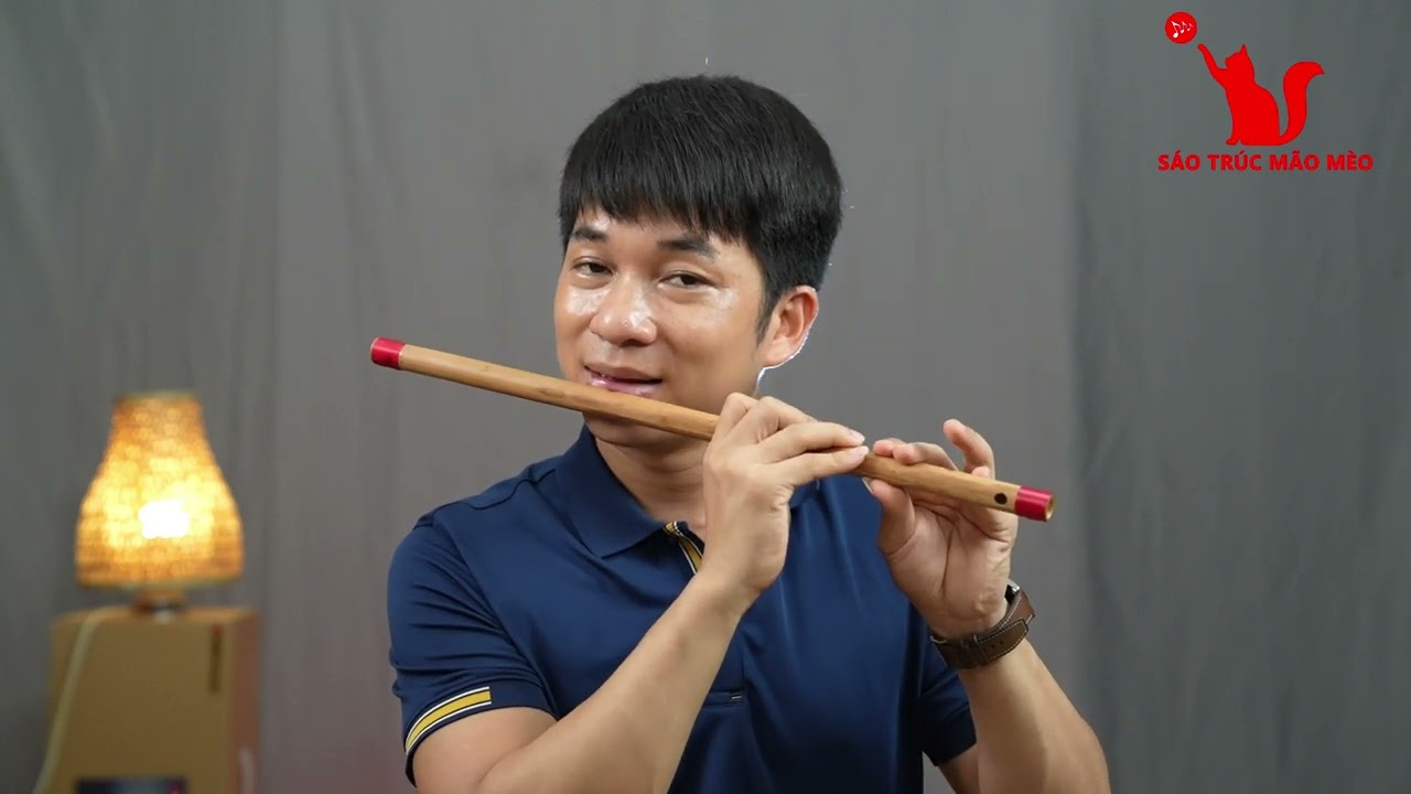 học thổi sáo bài Tình Đất