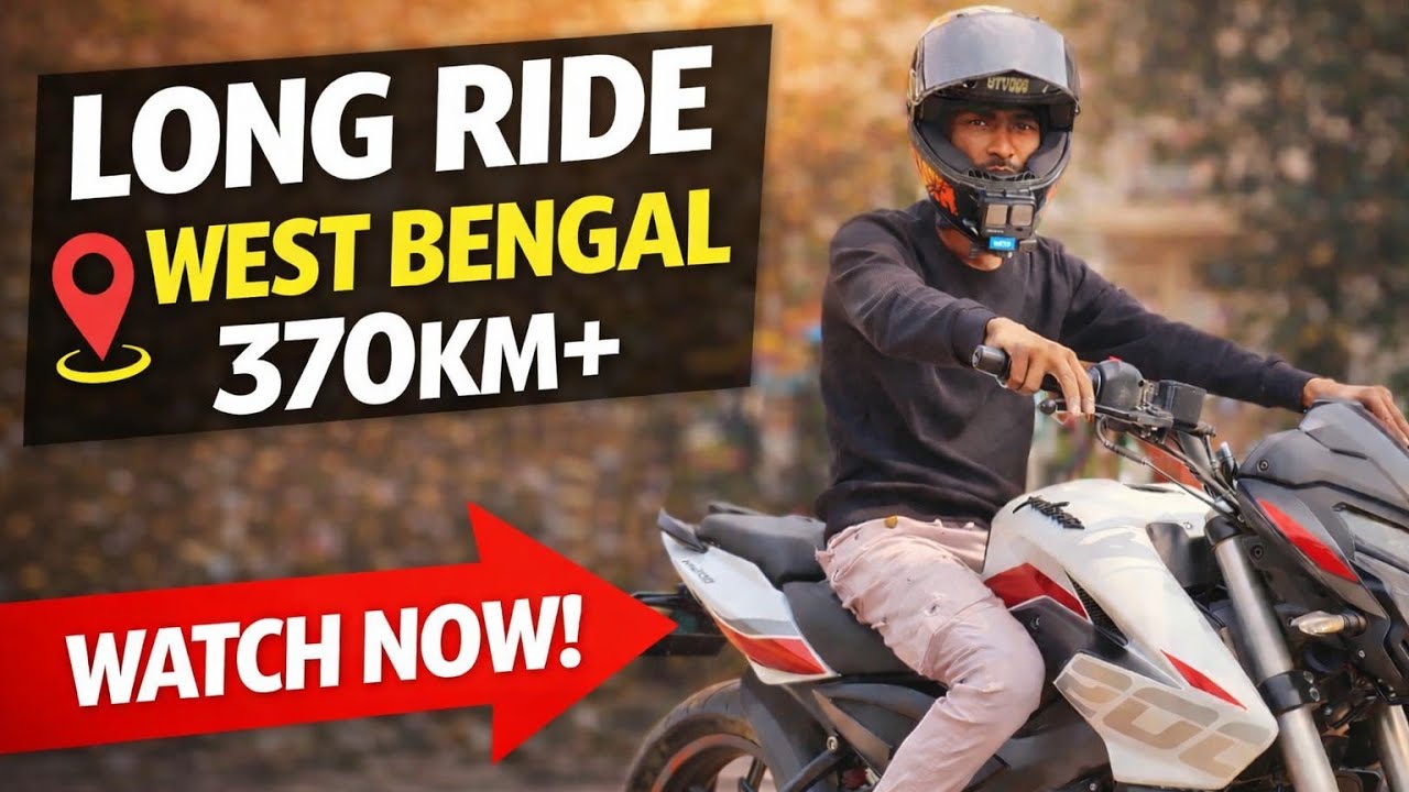 New Ns200 Long Rider West Bengal 370k.m+