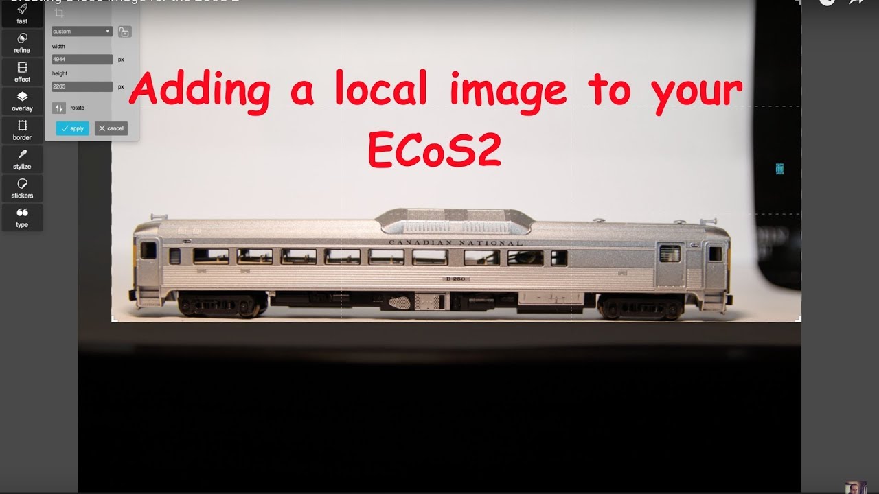 Creating a Loco Image for the ECoS 2: A Step-by-Step Guide - A Hobby Adventure !