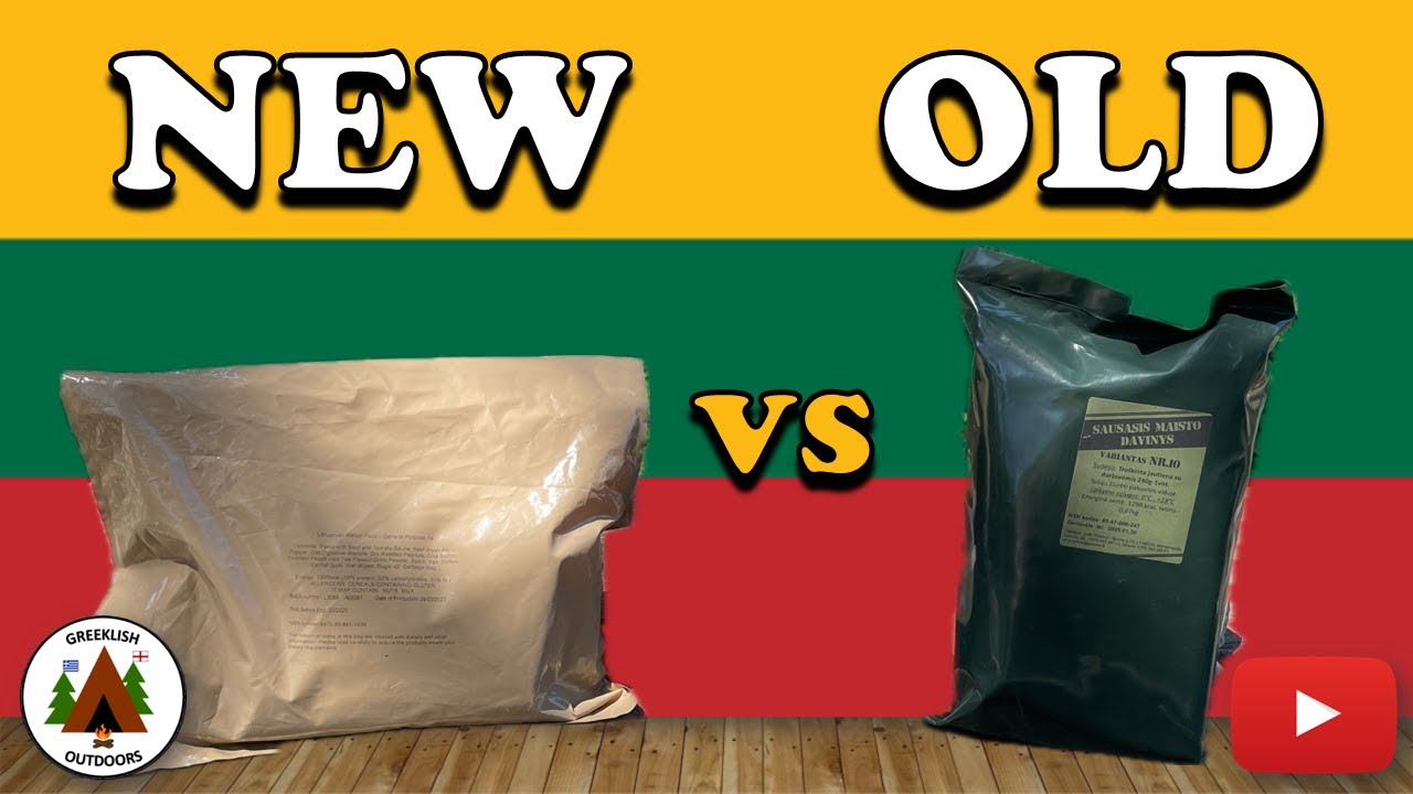🇱🇹 New Lithuanian MRE - Is It Better Than The Original?