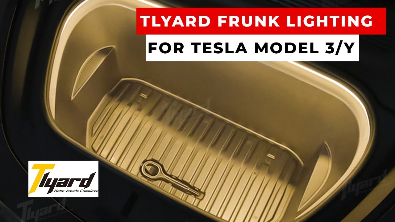 Upgrade Your Tesla Frunk with Highland Ambient Lighting! | Model 3/Y Frunk Mod