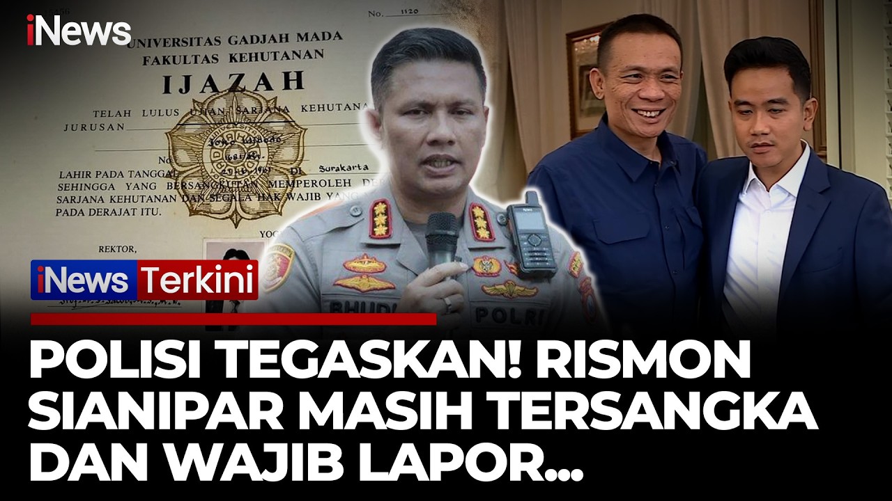 Kasus Ijazah Memanas! Rismon Sianipar Tetap Wajib Lapor Meski Sudah Temui Jokowi | iNews Terkini