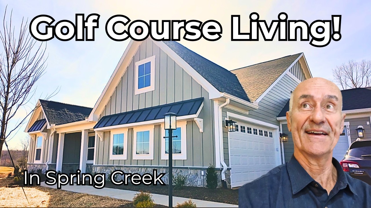 Spring Creek New Construction | Golf Course Frontage Home Walkthrough