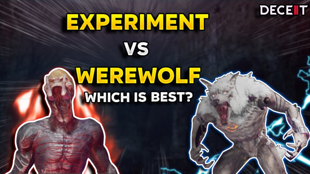 Which Terror Is The BEST? | Deceit 2 | Experiment VS Werewolf