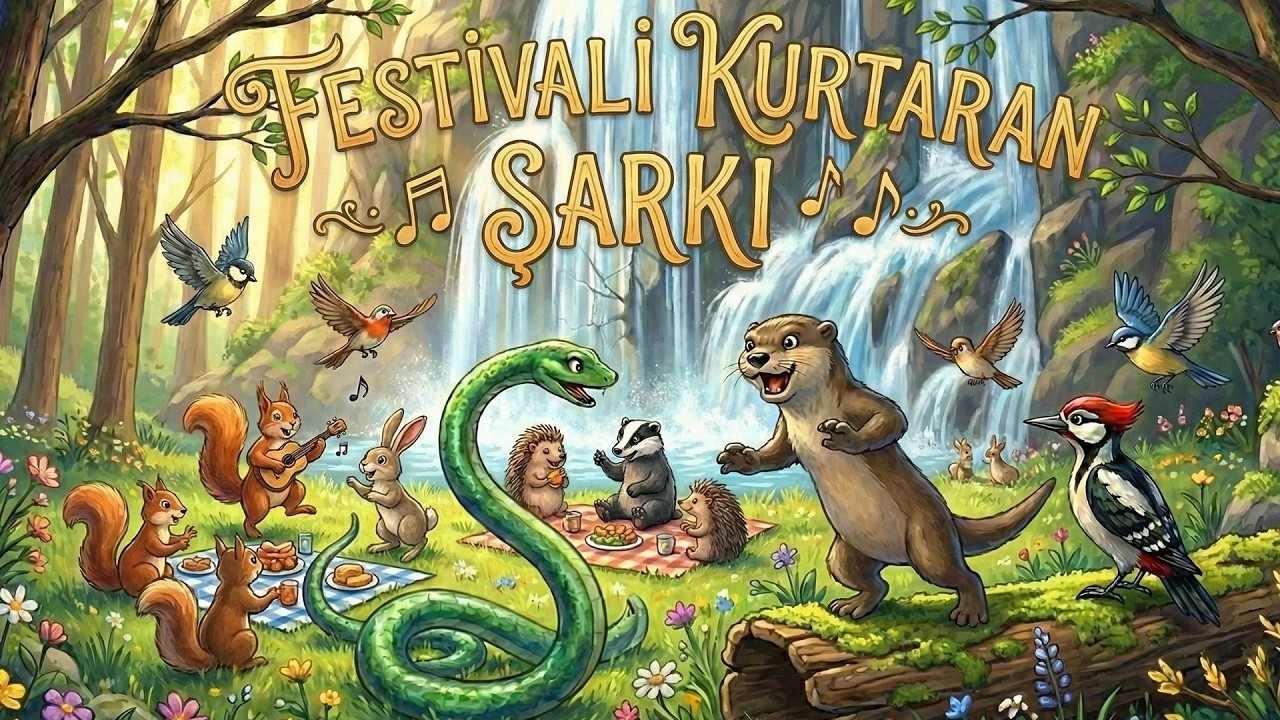 Festivali Kurtaran Şarkı - Uyku Zamanı Masalları #81 #masal #masaldinle #uykumasalı #uyku #çocuk