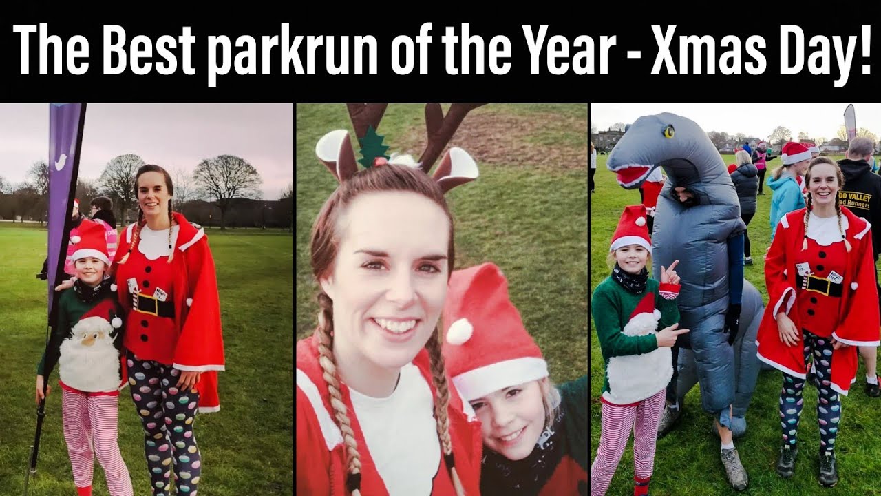 The Best parkrun of the Year! Christmas Day Running Harrogate parkrun with Dinosaurs & Stormtroopers