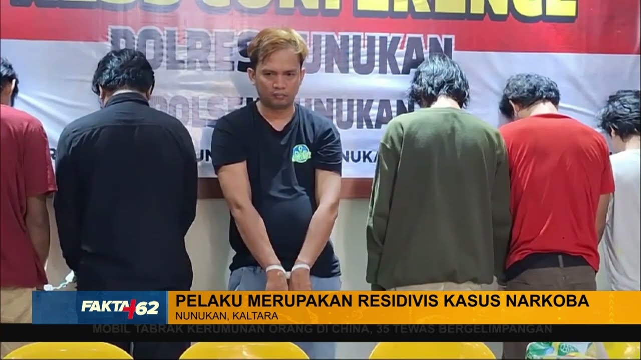 Kampung Sarang Narkoba Digerebek Polisi Di Nunukan, Kaltara - Fakta +62