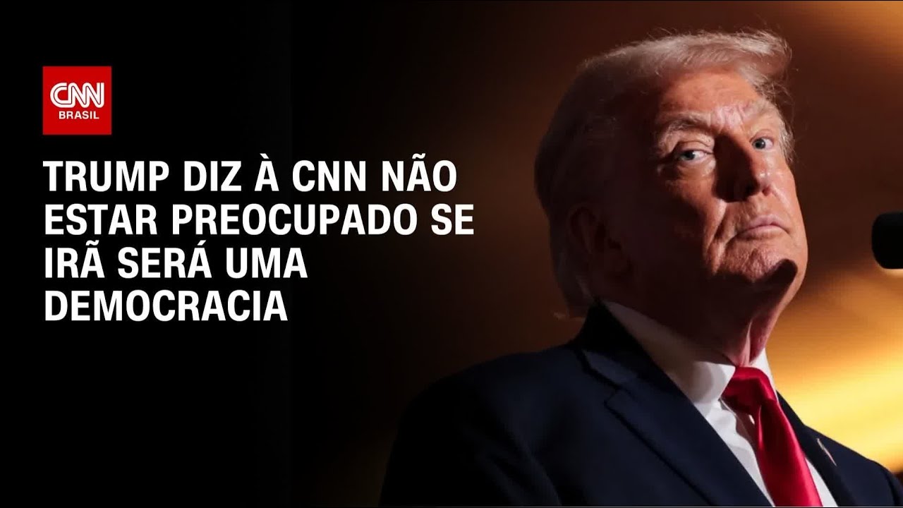 À CNN, Trump diz que não está preocupado se Irã não for democrático | BASTIDORES CNN
