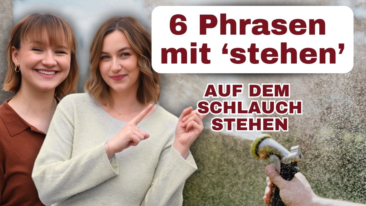 6 deutsche Phrasen mit ‘stehen’, die Muttersprachler ständig benutzen