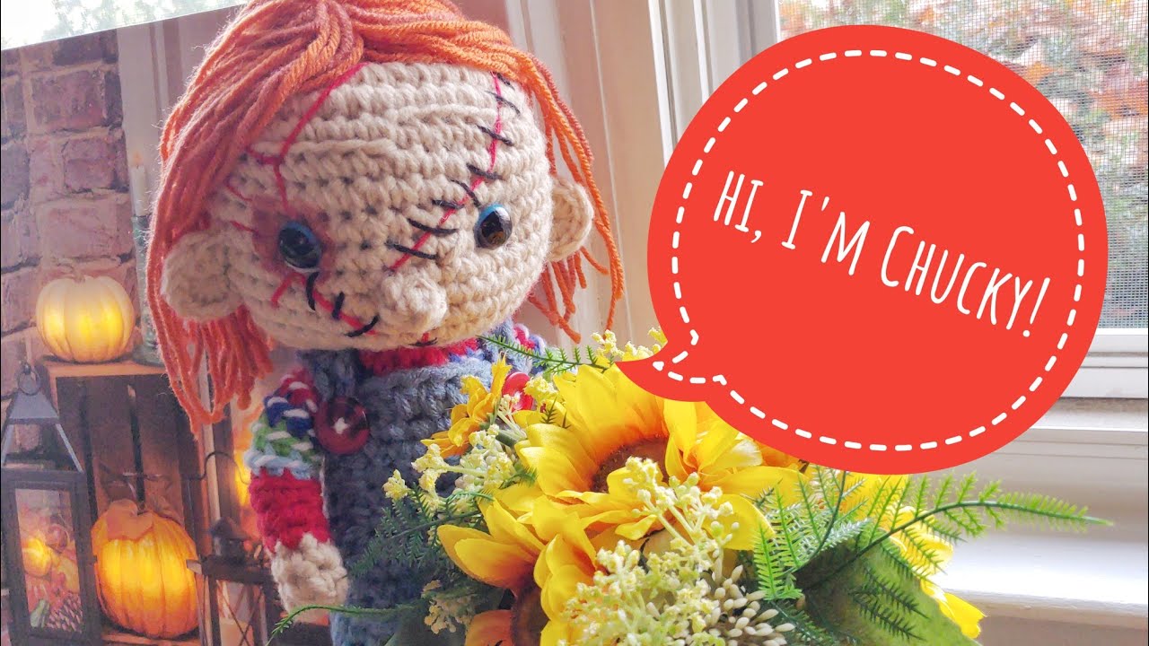 Halloween Chucky Doll | handmade crochet 🧶🎃🧵