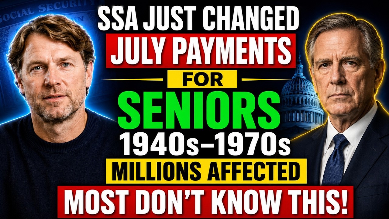 SSA Just Changed July Payments for 1940s&ndash;1970s Seniors &mdash; Millions Affected & Most Don't Know This!