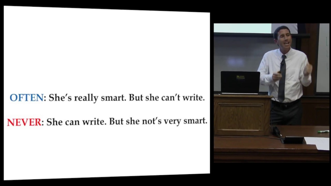 Intro: Really Smart, Can't Write