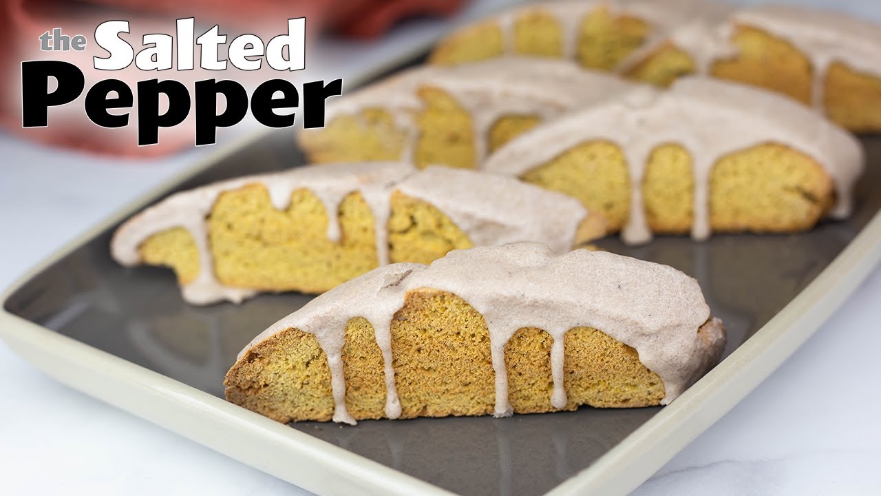 Homemade Pumpkin Spice Biscotti ~ Easy Recipe!