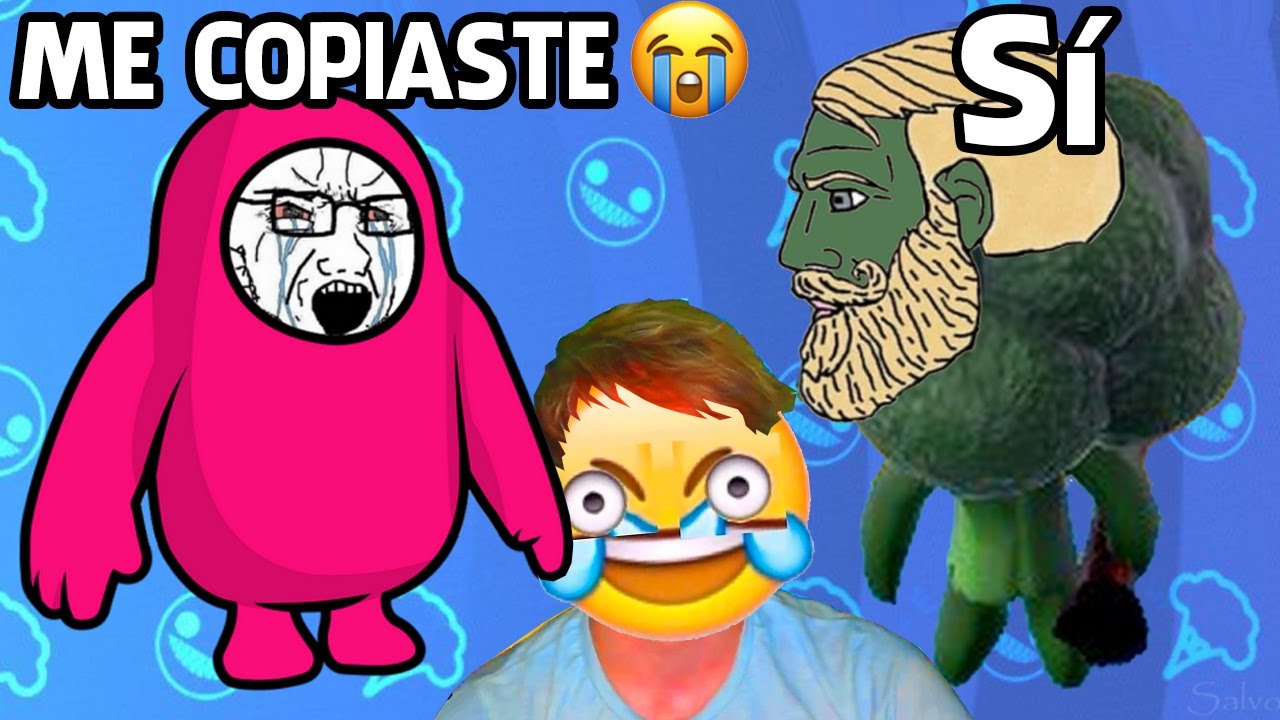cuando LA COPIA es MEJOR que el ORIGINAL 😳GANÉ 2 SEGUIDAS en Bro Falls vs Fall Guys