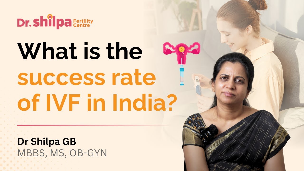 What is the success rate of IVF in India? | Dr Shilpa G B