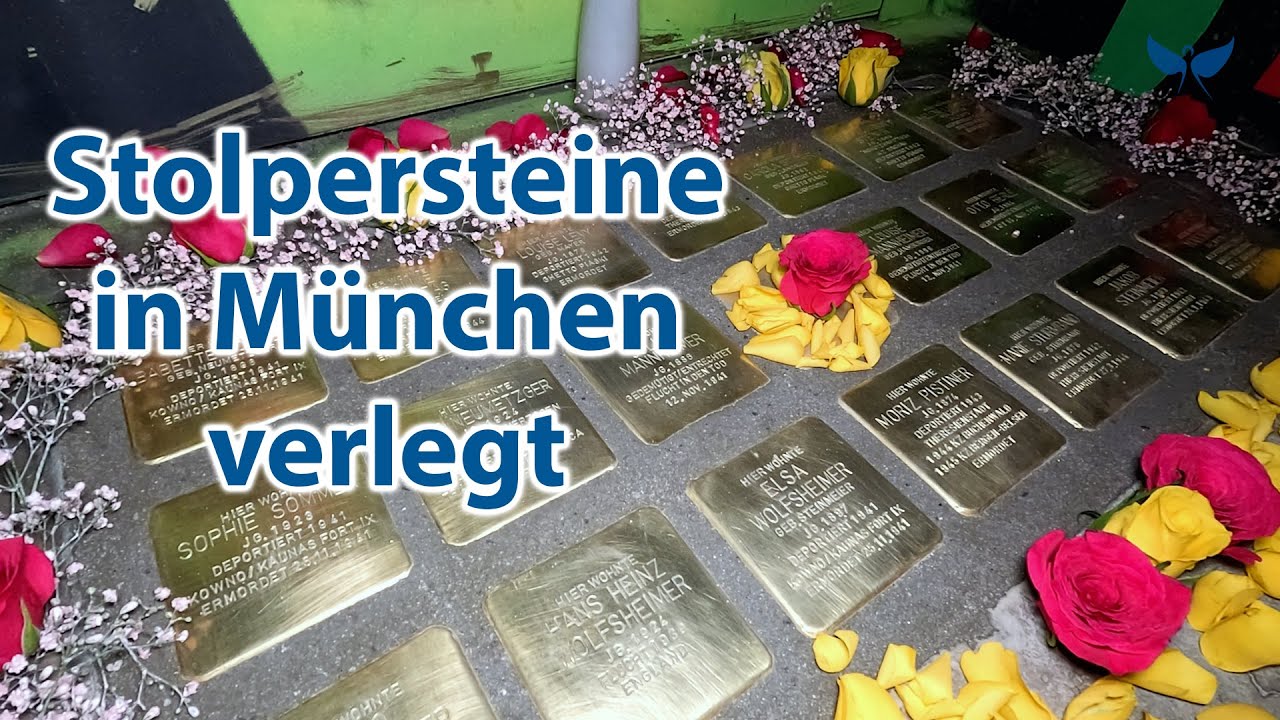 Gegen das Vergessen: Stolpersteine beim Michaelsbund in München