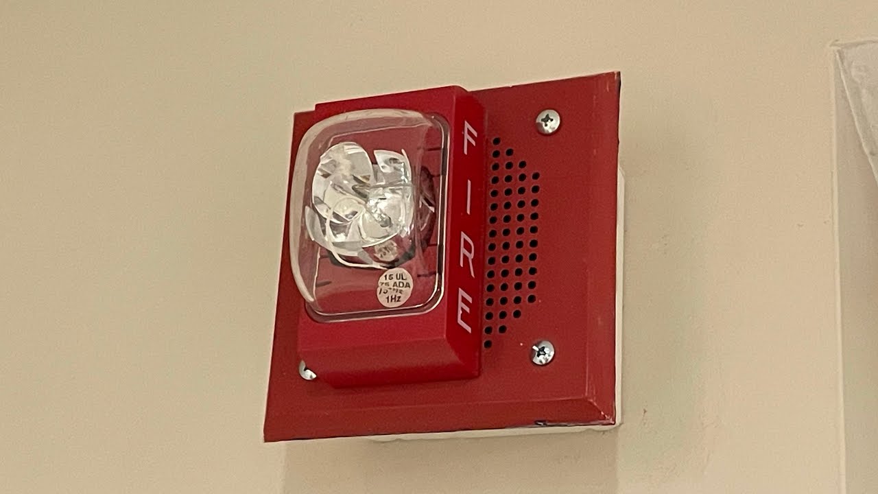 Basement Fire System Test 45 | Cerberus Pyrotronics/Siemens Voice Evacuation (I-SM Speaker Strobes)