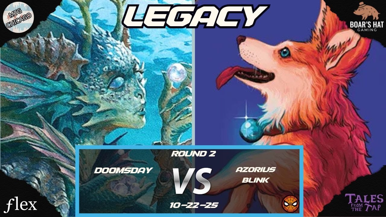 DoomsDay против Azorius Blink [MTG Legacy, раунд 2]