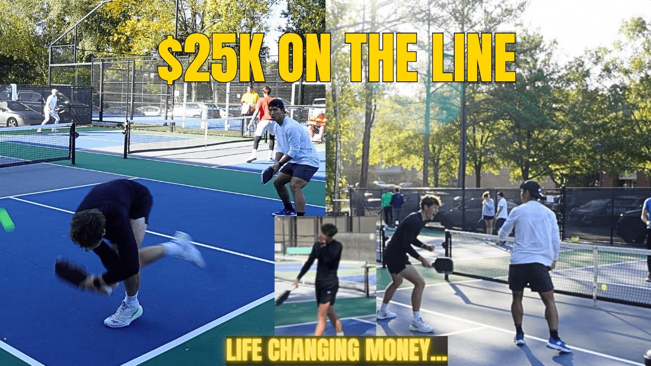 Турнир по пиклболу с призовым фондом $25 000 в Атланте... Вот что произошло