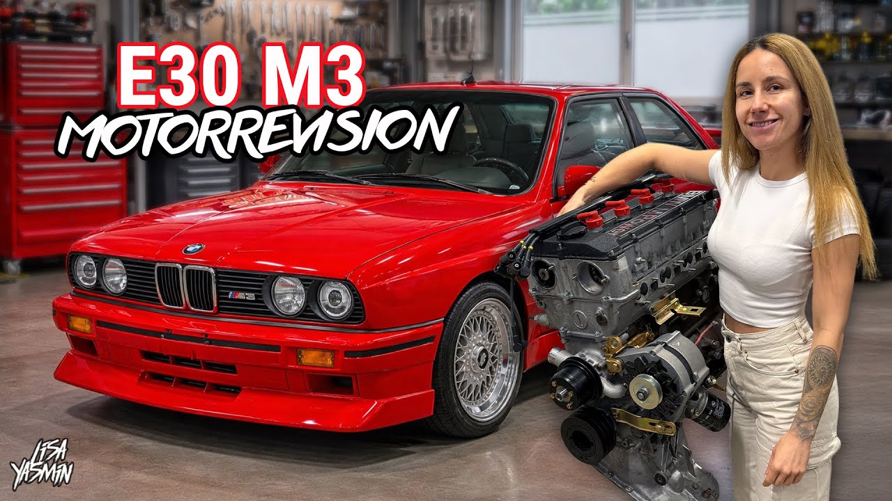 E30 M3 Motorrevision mit  @MXMotorsports  🛠️ | Teil 4 | Lisa Yasmin