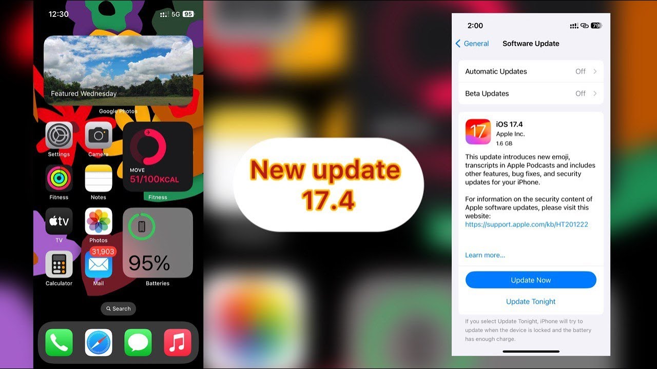 iOS 17.4 update on my iPhone13mini #apple #ios17 #iphone13mini