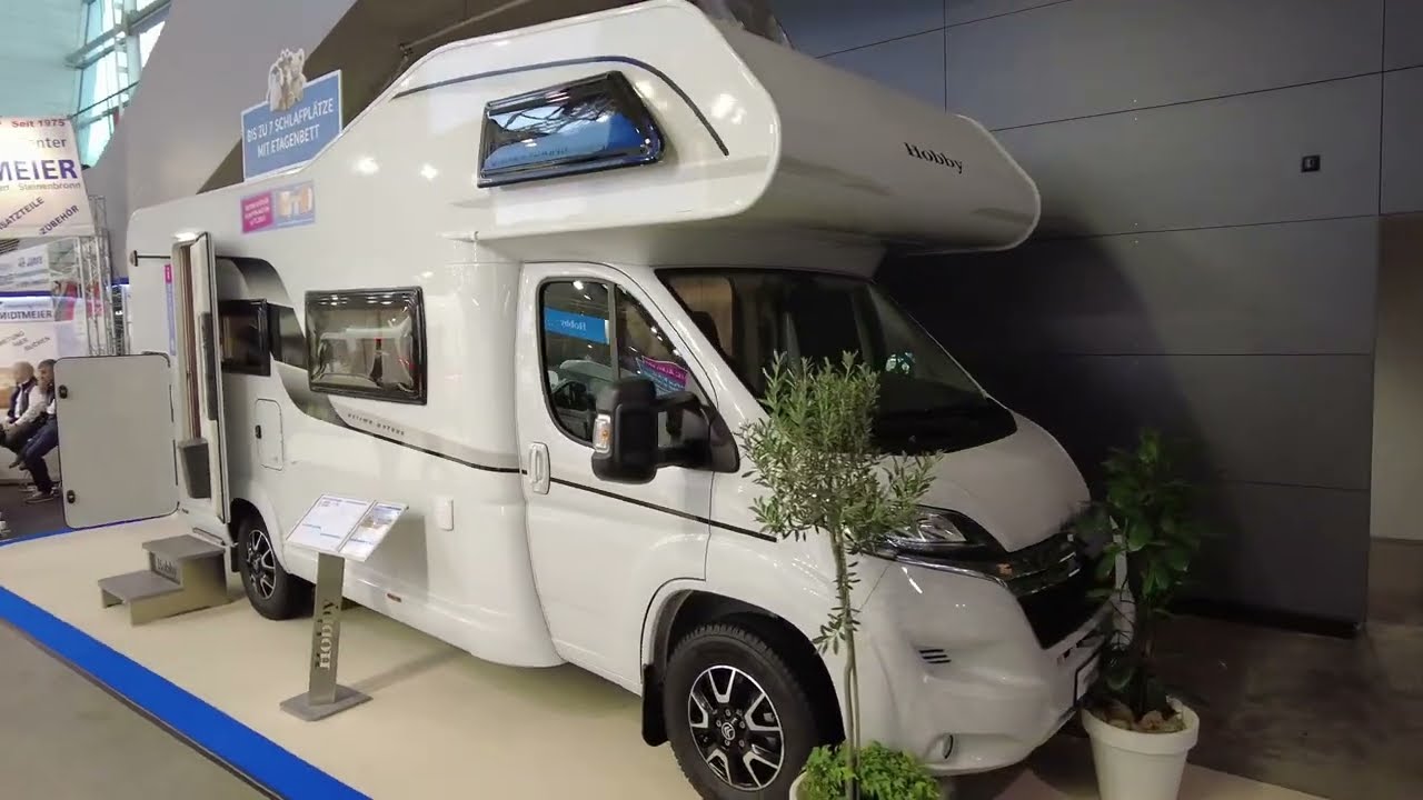 Big ALKOVEN camper HOBBY OPTIMA A65 model 2024