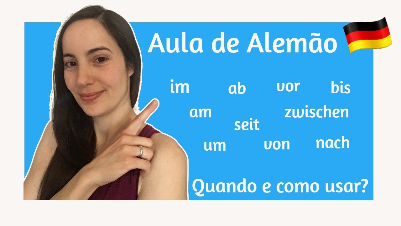 Entenda as Preposições Temporais do Alemão - Temporale Präpositionen | A1, A2 & B1