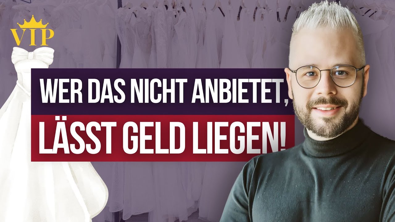 Warum du unbedingt VIP-Termine in deinem Brautmodengeschäft einsetzten solltest.