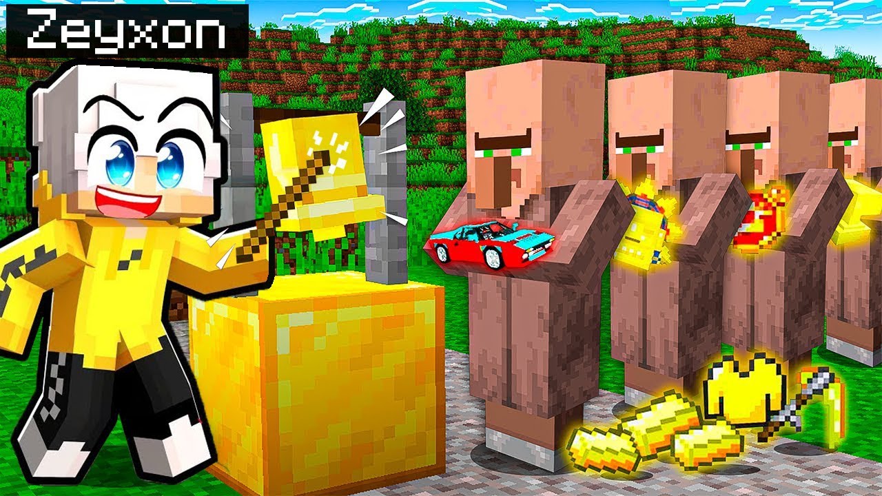 I VILLAGER ESAUDISCONO i MIEI DESIDERI in Minecraft!