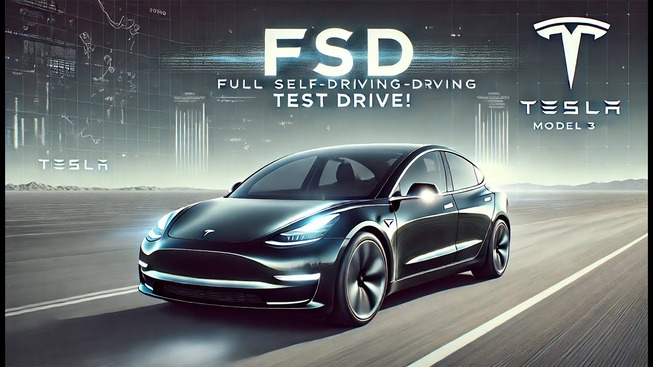 Tesla Full Self Driving FSD Test Drive: Near Miss! Major Incident Caught on Camera!