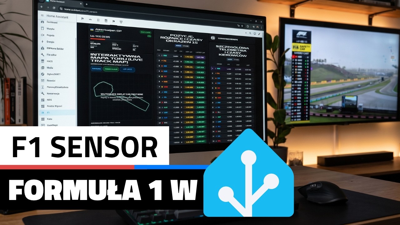 Formuła 1 w Home Assistant: Status toru, flagi wyścigowe i więcej (Poradnik krok po kroku)