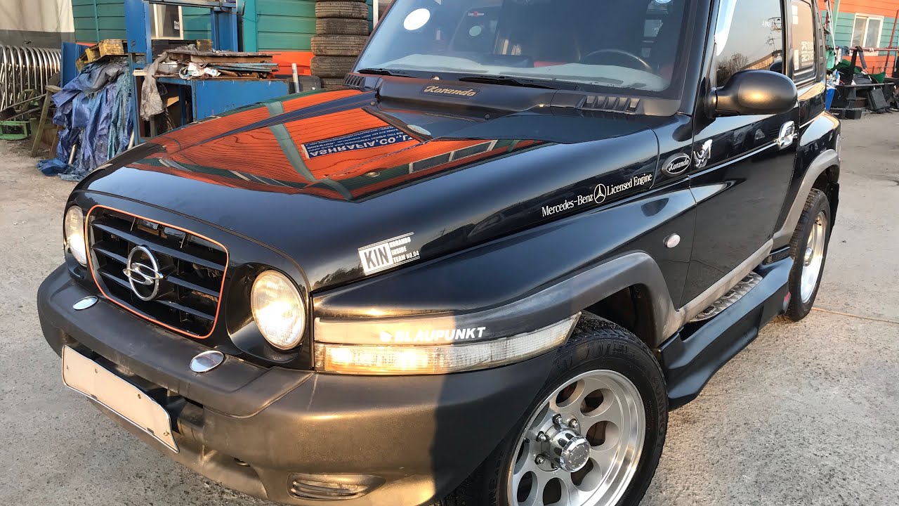 2004 SSANGYONG KORANDO-M/T+NAVIGATOR+PRIVATE WHEELS+SPECIAL INTERIOR ROOF (SOLD OUT)