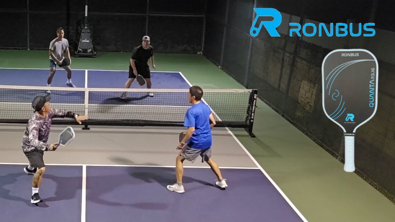 New Paddle! Day One: Ronbus Quanta R3.16 Pickleball tournament Season is over! 