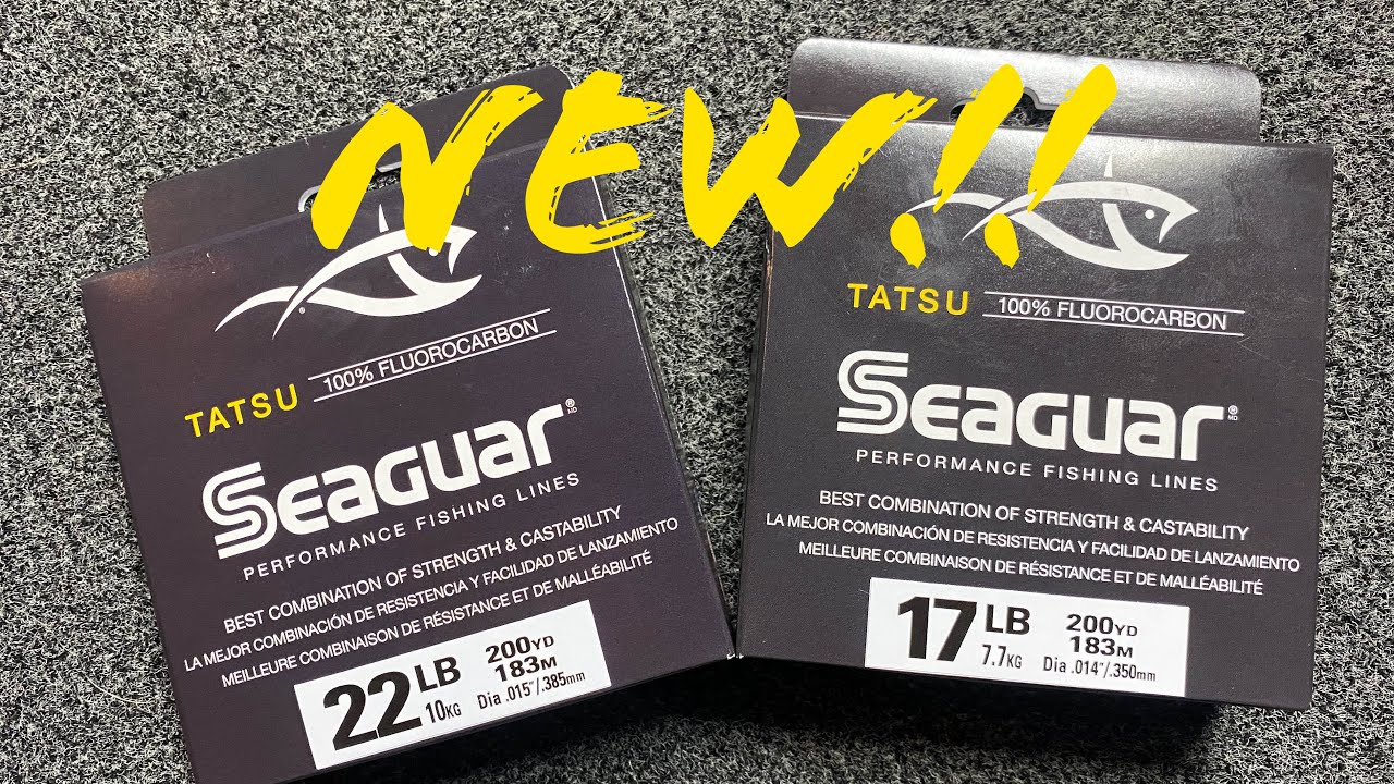 NEW Sizes Of Seaguar TATSU!!! When And Where 17 & 22lb Fluorocarbon Will Come Into Play....