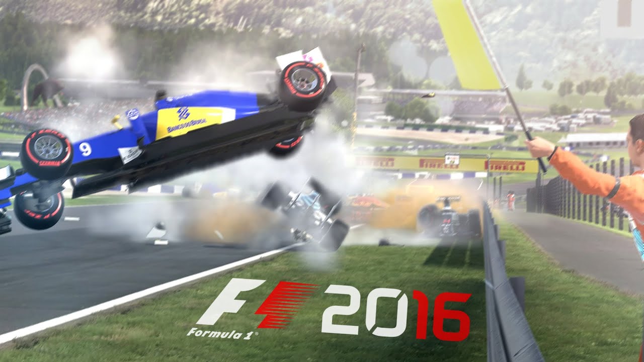 F1 2016 - CRASHES & FAILS #2