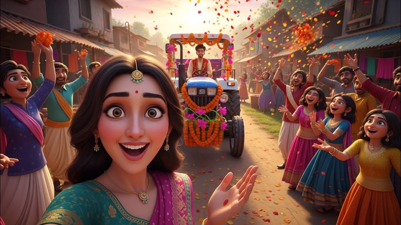 Shabnam Ke Gaon Ki Shaadi | Real Pakistani Village Wedding AI | Manzar Village AI 