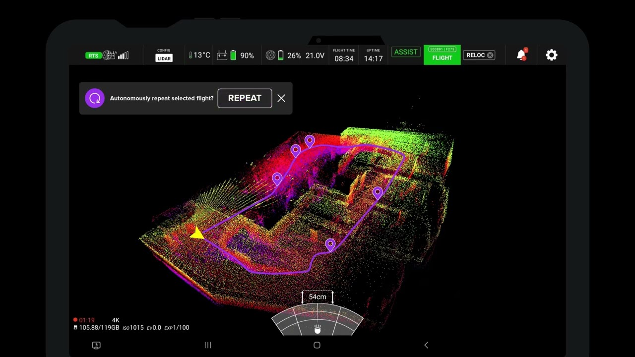 ARIF Feature Demo | Autonomous Repeat Flight in Action