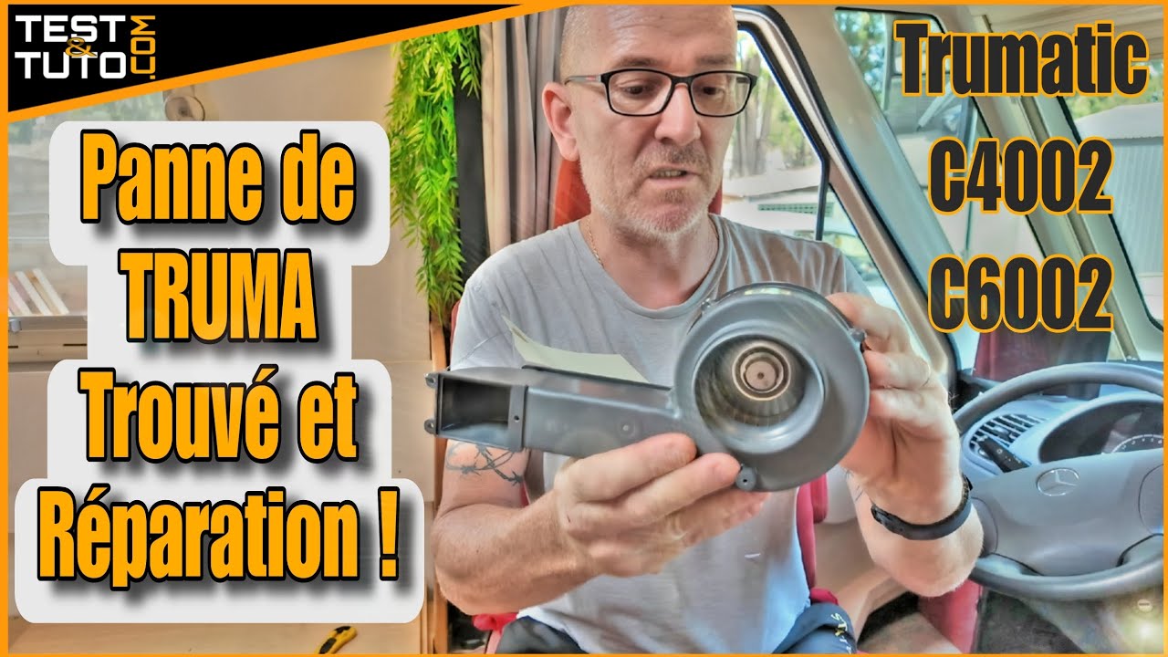 DEPANNAGE CHAUFFAGE TRUMA C / MOTEUR DE COMBUSTION [ REMPLACEMENT ]