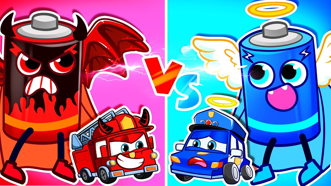 警车紧急出动！🚨✏️🌈 到底发生了什么？ | Kids Cartoon | 儿童卡通