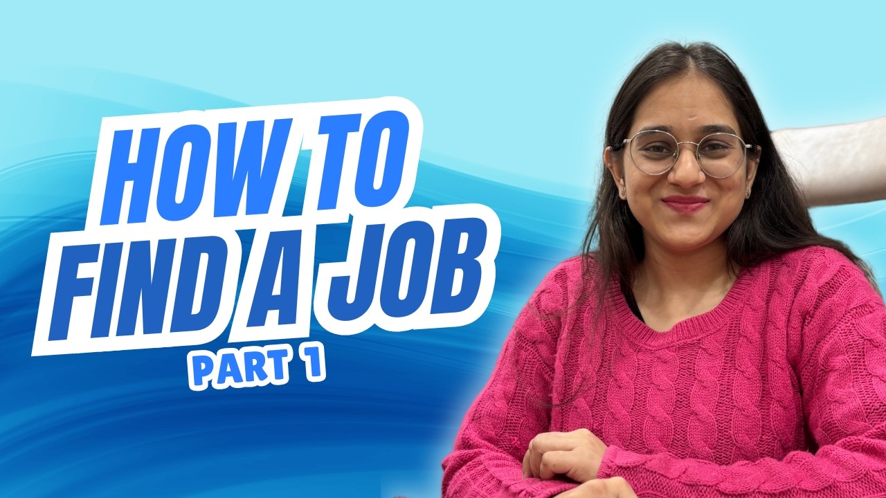 How to find a job Part 1 | Skills and projects before job search | #jobsearchtips