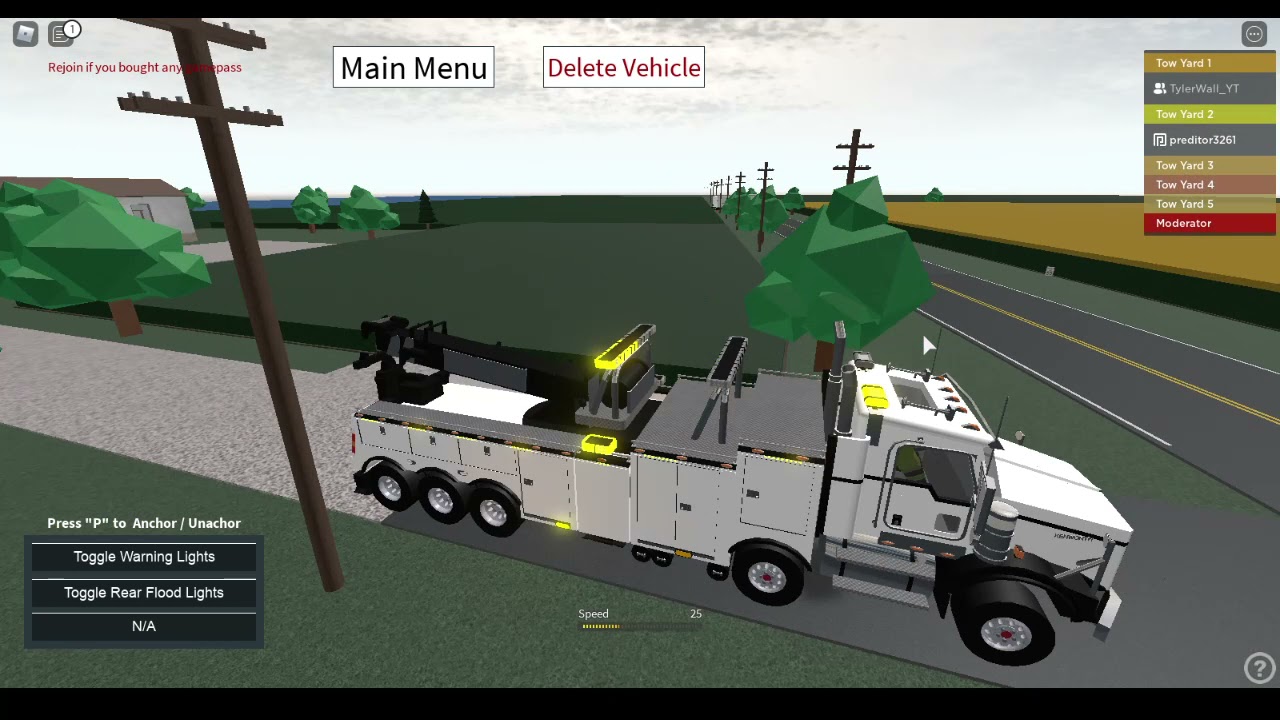 Recovering a almost Semi Rescue! | Towing Simulator Beta Multi-Player