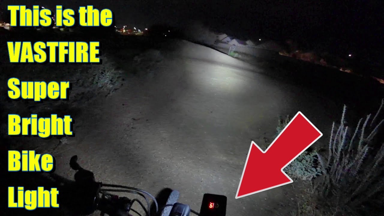 VASTFIRE Best Bicycle Light for Night Riding 8000 High Lumen - Power Bank, Pocket Flashlight