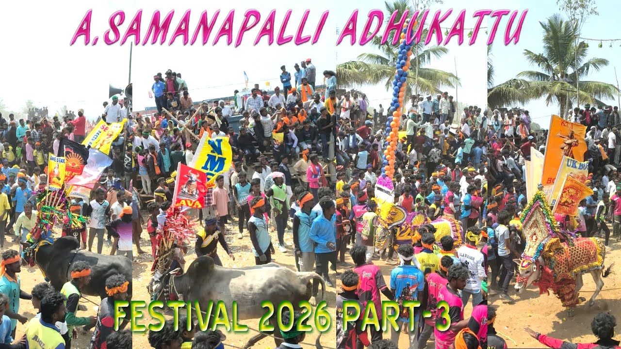A SAMANAPALLI ADHUKATTU FESTIVAL 2026 PART-3