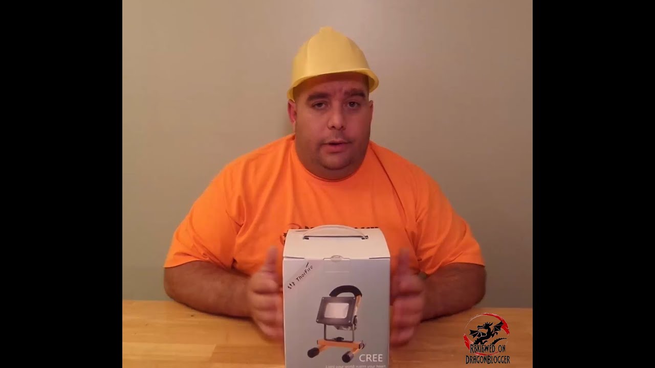 Unboxing and Overview of the ThorFire Cree LED Flood Light and Power bank