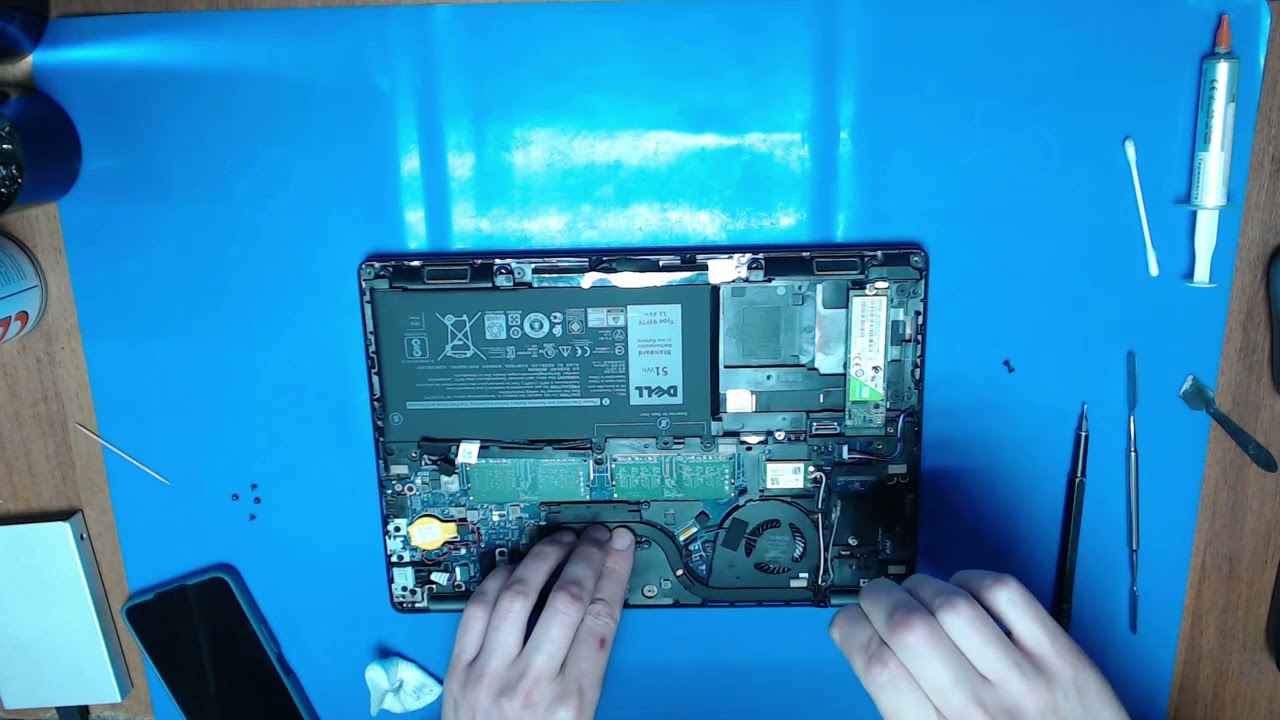 Обслуживание ноутбука Dell 5280 (Fast Scrolling)