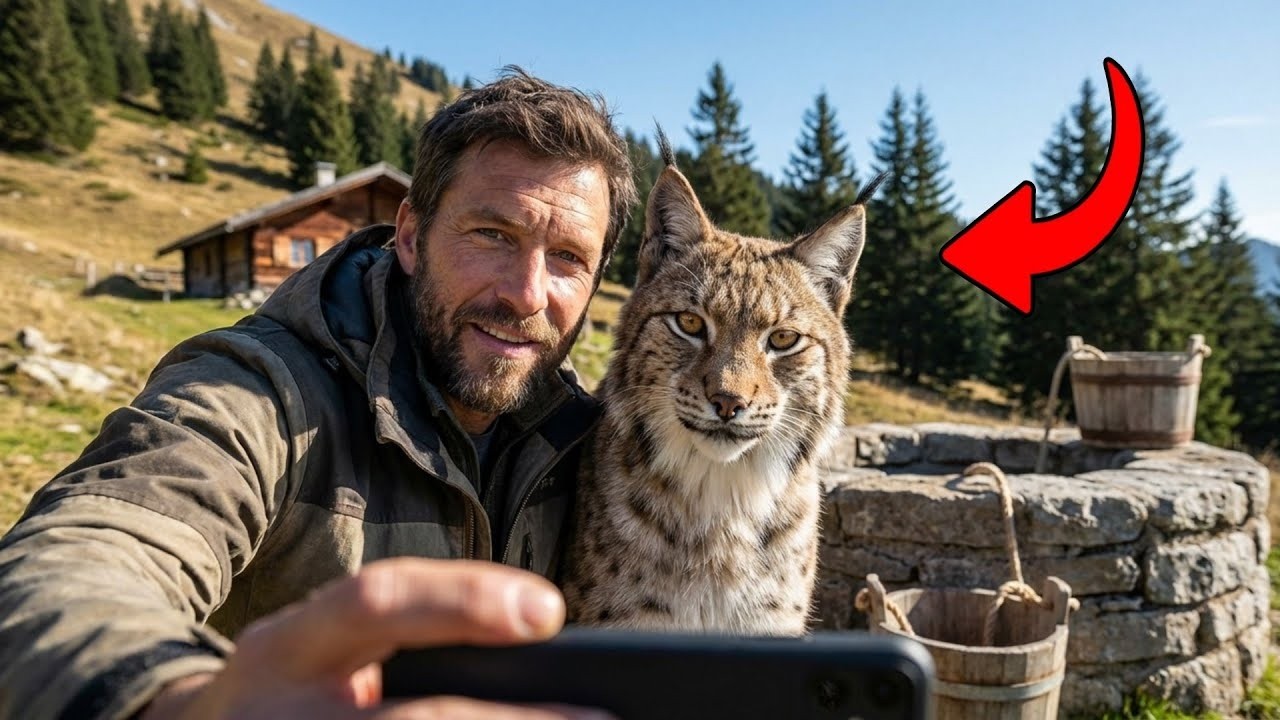 I Rescued a Wild Lynx at My Mountain Cabin — Now She’s Family