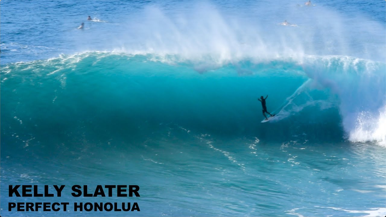 KELLY SLATER HONOLUA BAY ON FIRE !!! (BEST RAW)