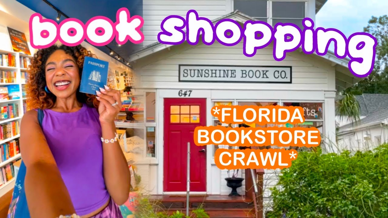 come BOOK SHOPPING with me in ORLANDO *florida bookstore crawl* 📚