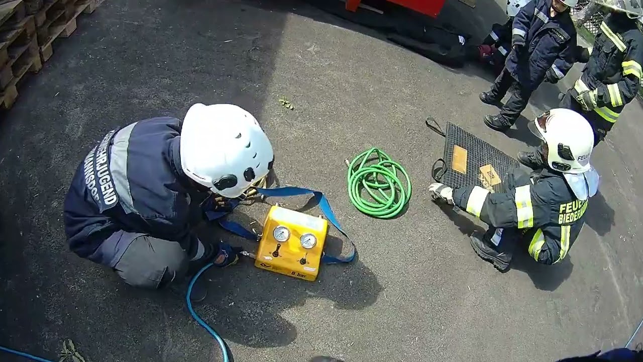 Einsatzübung Feuerwehrjugend Biedermannsdorf